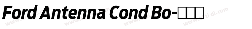 Ford Antenna Cond Bo字体转换